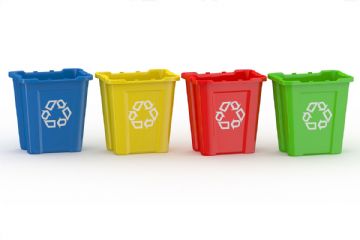 Consegna contenitori per verde e umido